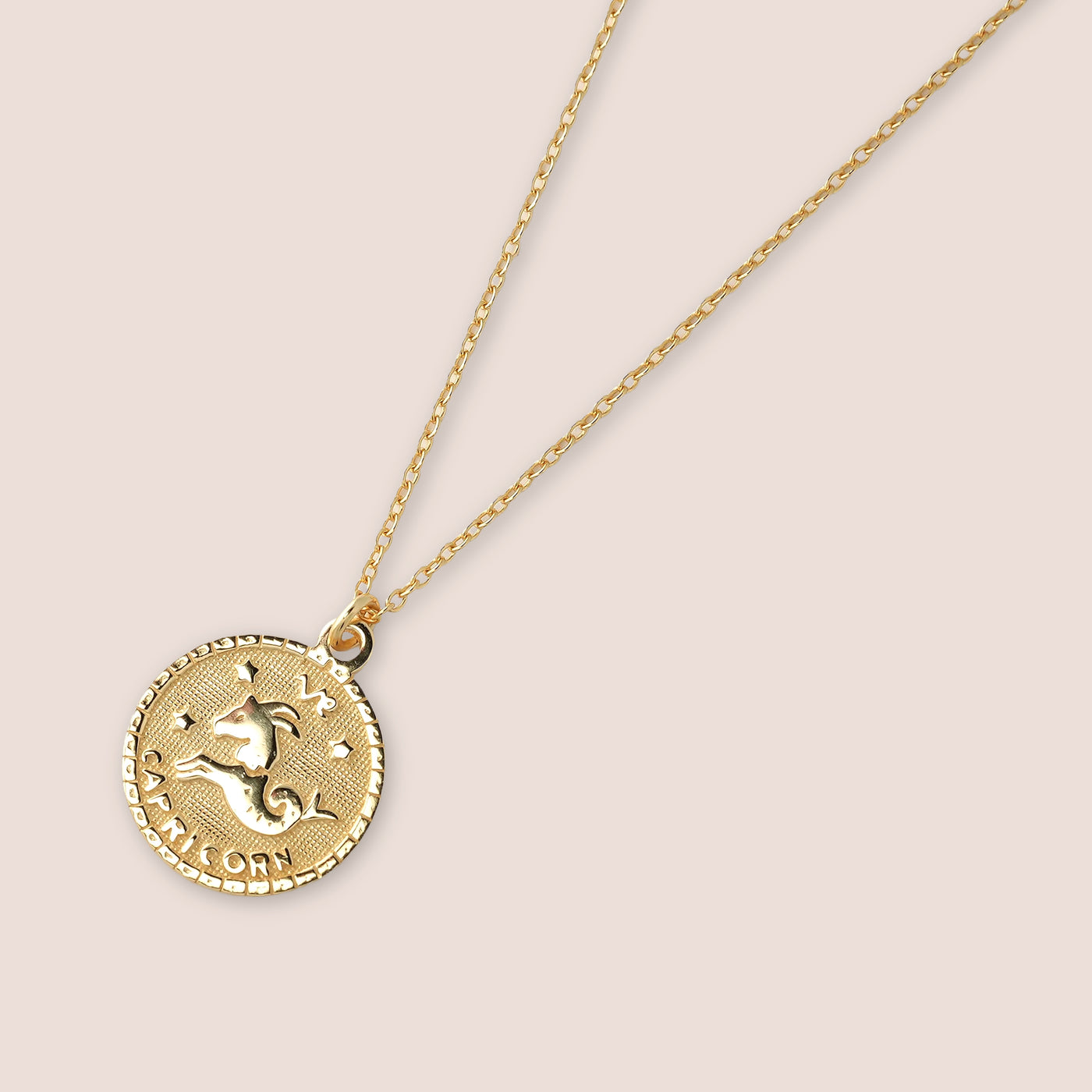 Gold Horoscope Necklace