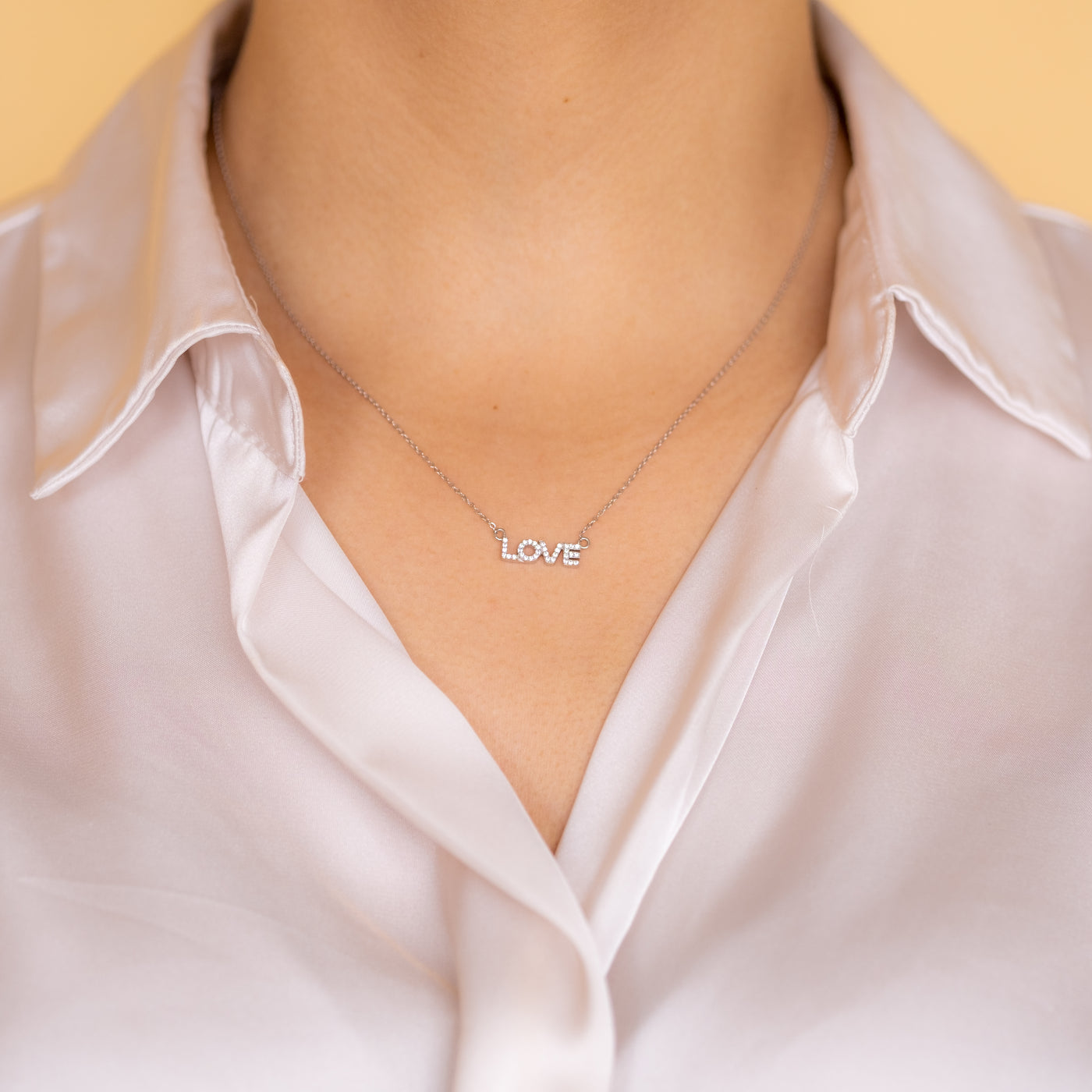 Love Gemstone Necklace