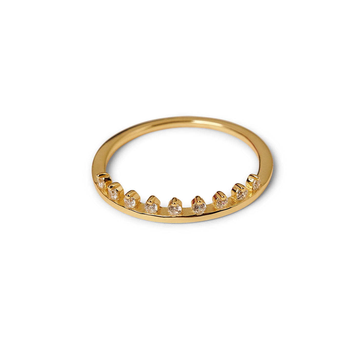 Gemstone Crown Ring