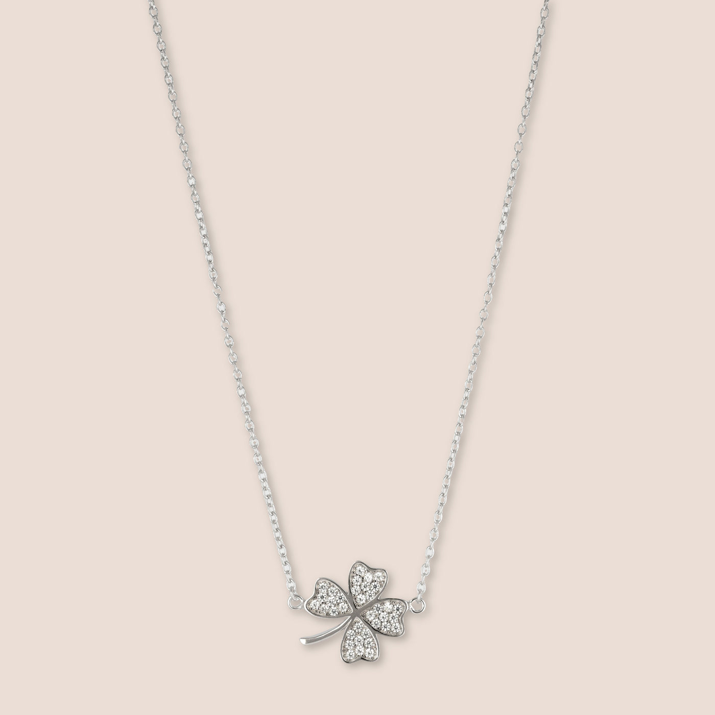 Gold Four Leaf Clover Necklace